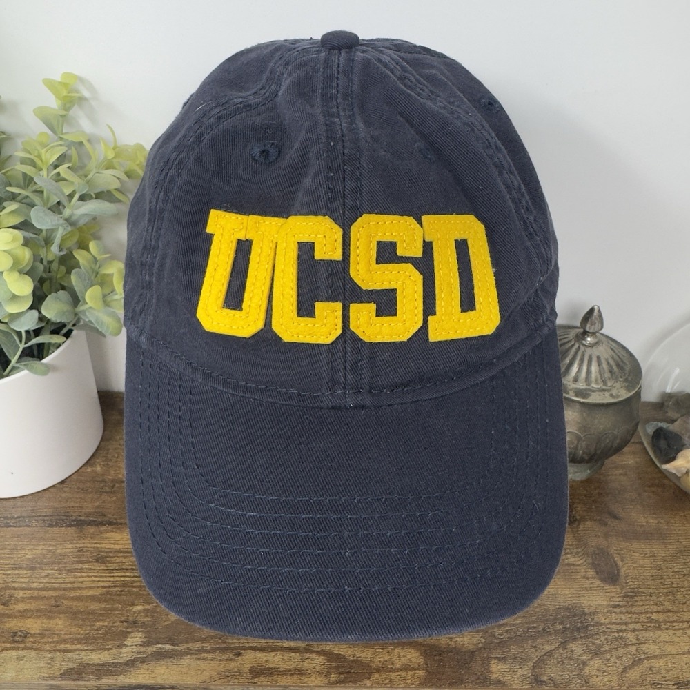 Legacy Vintage UCSD Tritons Official Licensed Navy Baseball Hat - UC San Diego